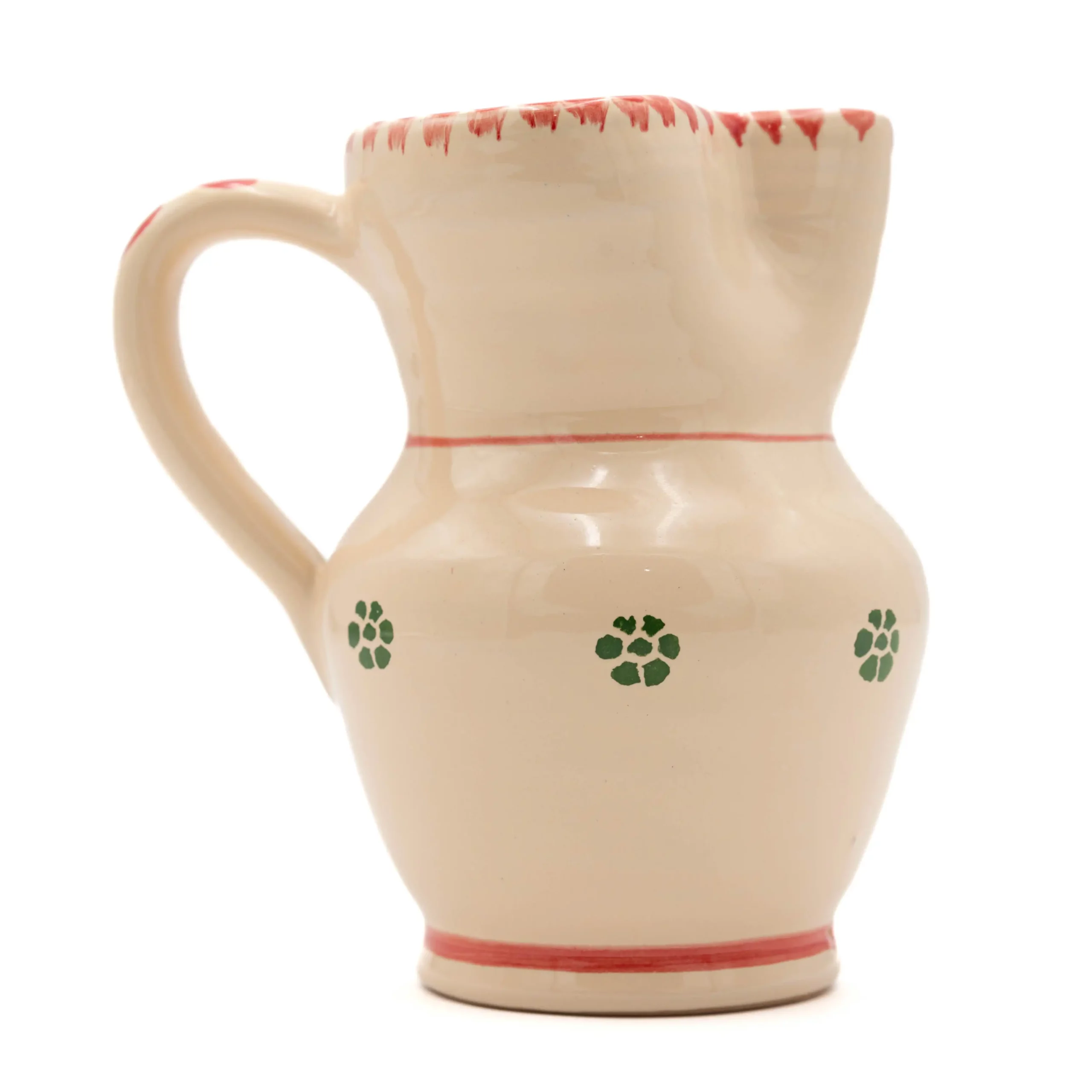 La Caraffa in ceramica fantasia Calabria di Sorrentino