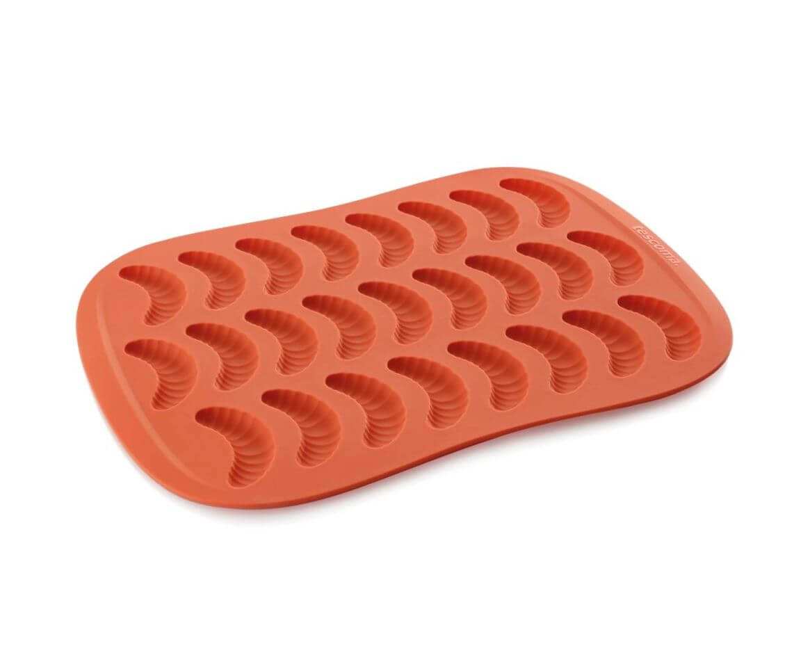 Stampo Dolcetti Forma Mezzaluna - Linea Delicia Siliconprime - Tescoma